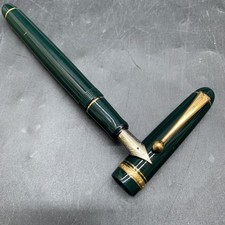 PILOT penna stilografica personalizzata 74 oro 14 carati verde scuro usata