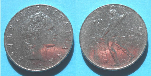 Lire 1961 vulcano - s), 1°