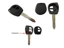  GUSCIO COVER CHIAVE  FIAT SEDICI, SUZUKI E OPEL CON LAMA A 2 TASTI