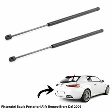 2 MOLLE A GAS PISTONI PISTONCINI PORTELLONE BAGAGLI ALFA ROMEO BRERA DAL 2006