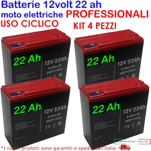 Batterie piombo 12v 24ah uso - piombo,
