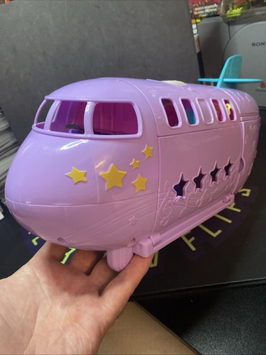 Polly pocket flying jet - flying,
