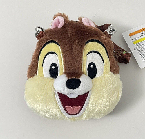 Disney chip plush shoulder bag - chip,