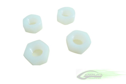 Dadi esagonali nylon - nylon, sab