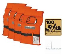 KIT 4 GIUBBOTTI DI SALVATAGGIO