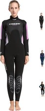 Cressi Morea Lady Wetsuit Full 3 mm, Muta Monopezzo Neoprene Ultrastretch Donna,