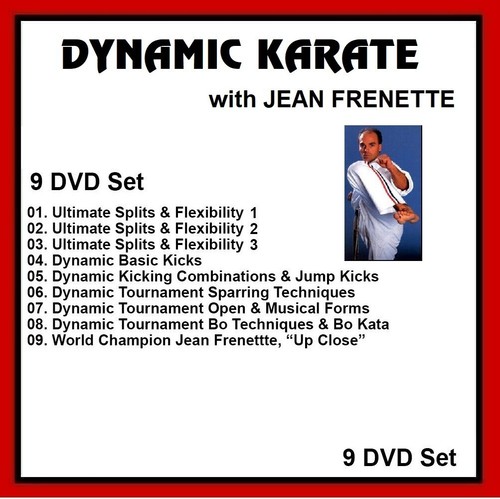Dynamic karate dvd set - 9,
