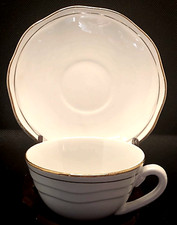Demitasse Cup Saucer Gold Trim