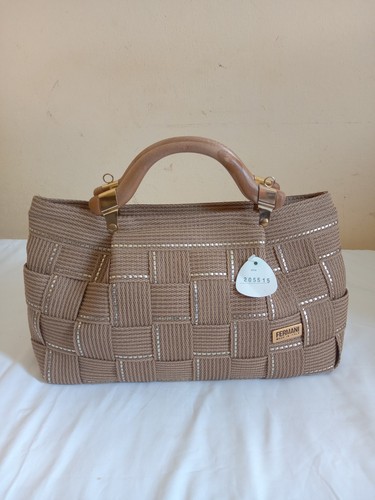 Borsa donna rafia - borsa, fermani
