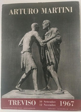locandina mostra ARTURO MARTINI Treviso,1967