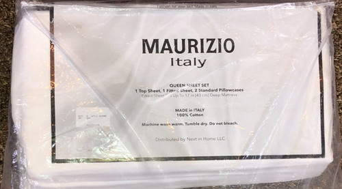 Set lenzuola queen maurizio - lenzuola,