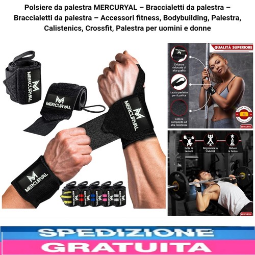Polsiere palestra fascette - polsiere,