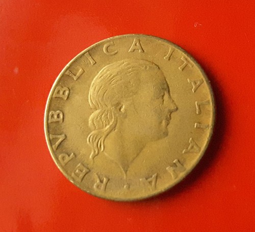 200 lire 1980 errore collo - lire,