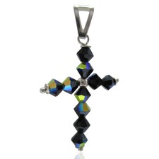 Ciondolo croce mm 28x20 in