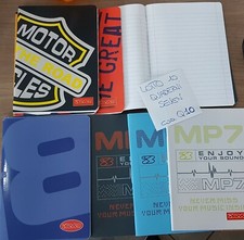 Q10 lotto stock quaderni A5 SEVEN righe 10 pz scuola cartoleria 80 GR. 