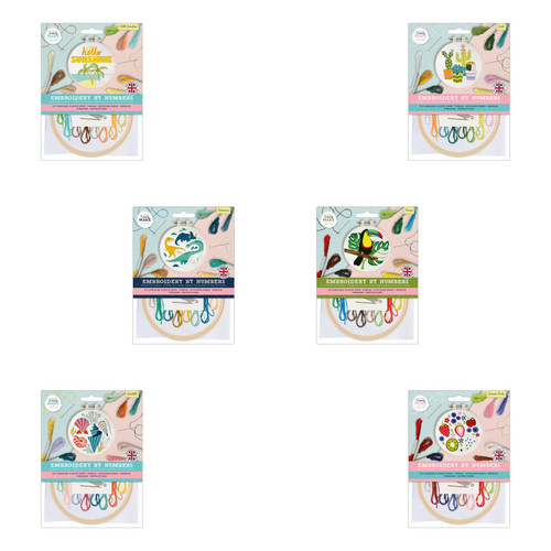 Kit ricamo base - kit, numeri