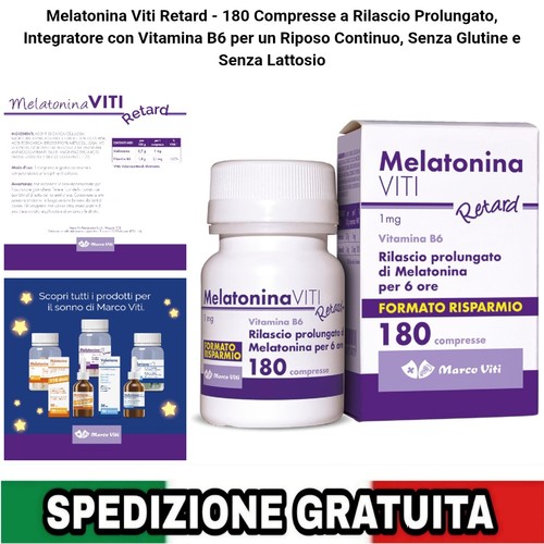 Integratore viti retard 180 - viti,