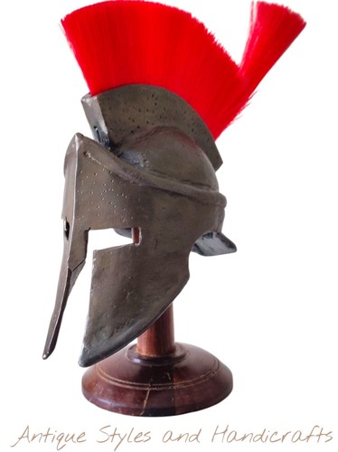Miniature spartan helmet with - helmet,