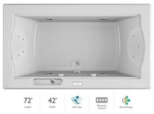 Jacuzzi FUZ7242 CCR 4IH 72" x