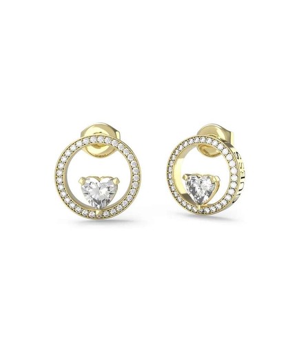 Orecchini dorati donna guess - orecchini,