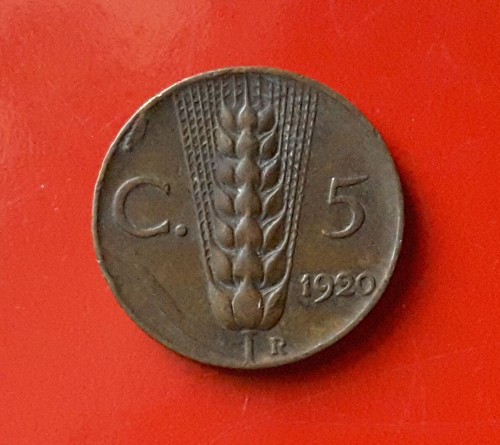 Centesimi 1920 errore - centesimi,