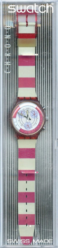 Swatch 1991 chrono navy berry - 1991,