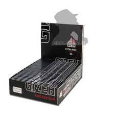 Cartine Gizeh Nero Extra Fine