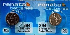 394 BATTERIE OROLOGIO RENATA