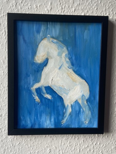 Quadro olio figurativo