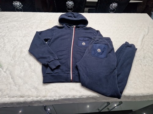 Moncler tuta ragazzo navy con - tuta,