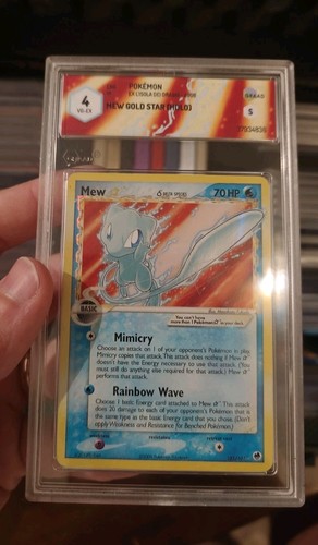 2006 pokemon mew gold star - 2006, ex