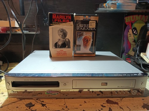 Lgxbr446 vhs dvd vcr - lg,