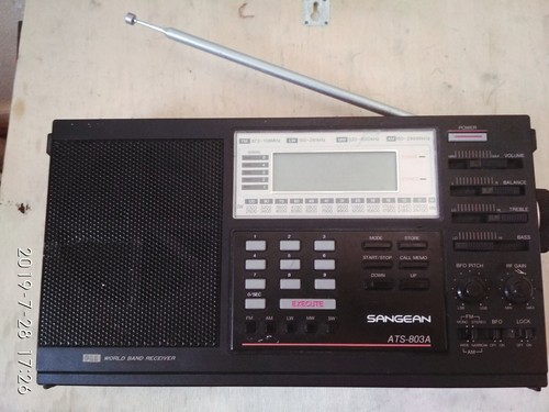 Radio sangean ats 803a - radio, ats-803a