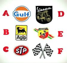 Etichette Tessute Ricamate Patch Toppa Brand Loghi termoadesive