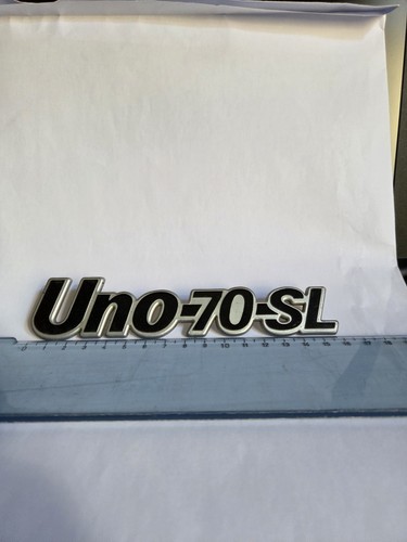Targhetta originale fiat uno - originale,