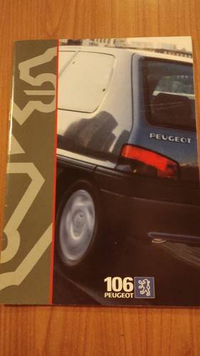 Catalogo originale peugeot 106 - catalogo,