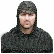 Cuffia per armatura in cotta