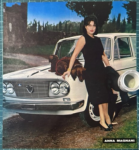 Rara pubblicità lancia fulvia - pubblicità,
