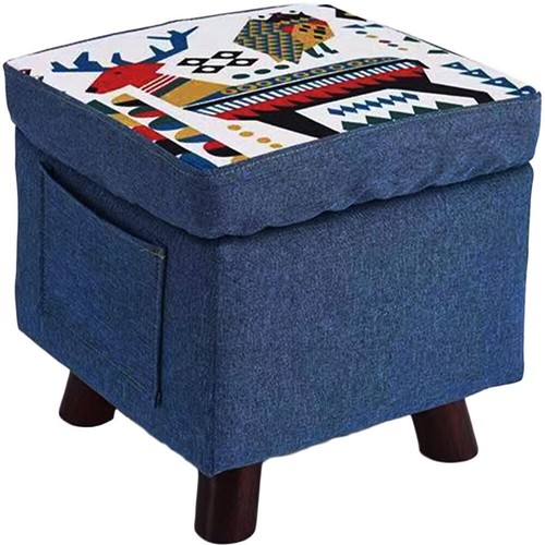 Pouf contenitore legno e - pouf,