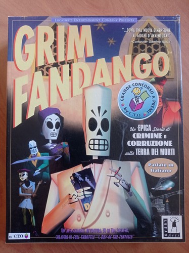 Grim fandango big box - grim,