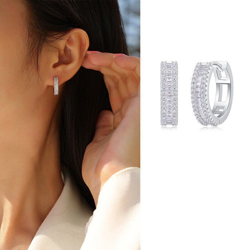Orecchini cerchio huggie - a,