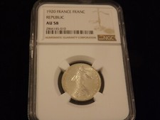 1920 Franco FRANCIA NGC AU 58