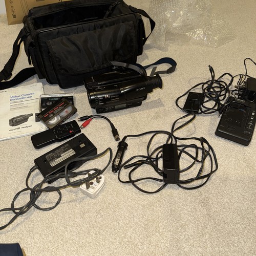 Vintage sony handycam - sony, hi8