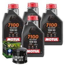 TAGLIANDO 4LT OLIO MOTUL 7100