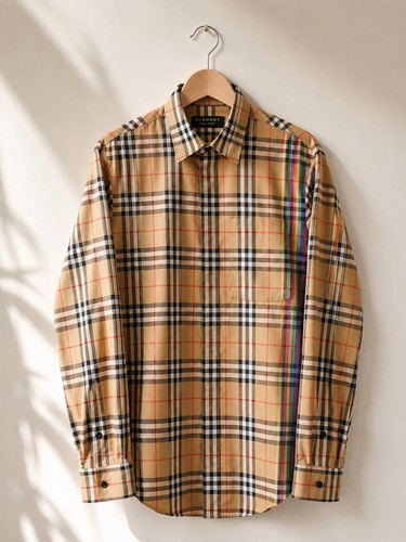 Camicia uomo burberry raynbow - camicia,