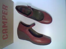 Scarpa Zeppa Marrone	Donna Numero 39 - Camper