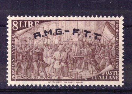Stamps trieste zone 1948 - zone,
