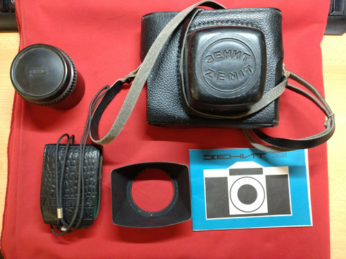 Macchina fotografica zenit - fotografica, zenit-ttl