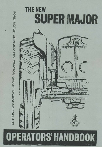 Manuale ford super - manuale, major