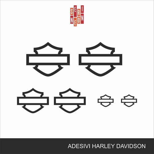 Kit adesivi stickers - , harley